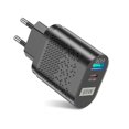 thumbnail image 1 of EU 65w para el tipo carga rápida del USB C del paladio del control de calidad 3,0 de C para la carga rápida del ordenador portátil del teléfono, 1 of 5