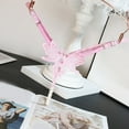 thumbnail image 2 of Panties for Women,Embroidered Hollow Low Waist Underwear Open Cut Thong with Pearl Massage Detail,Womens Underwear,RD1,One Size, 2 of 4