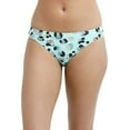 thumbnail image 1 of BCBGeneration Bas de Bikini Imprimé Wild Thing Menthe (S), 1 of 2