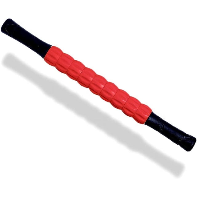 Muscle Roller, Muscle Roller Stick Lipo Roller Lymphatic Massager Muscle Roller for Legs Massager Roller for Muscles Deep tissue, Lymphatic Drainage, Lipo Massager after Surgery Roller (Red)