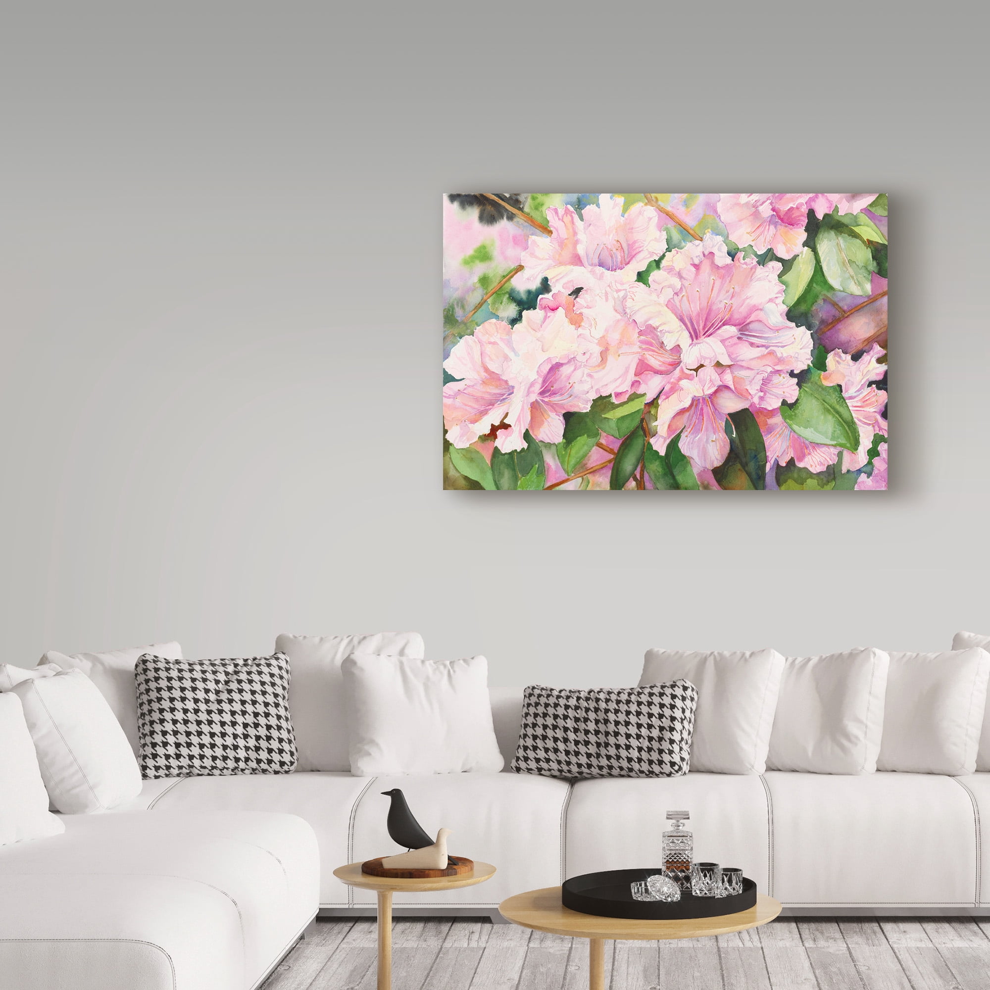 Trademark Fine Art 'Sun Lit Azalea' Canvas Art by Joanne Porter