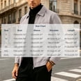 thumbnail image 2 of Lutiedan Men's Lightweight Jackets Full Zip Turndown Collar Jacket Fall Casual Windproof Business Outwear with Pockets S-3XL,Rose Gold, 2 of 6