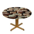 thumbnail image 3 of BCIIG Wine Corks Round Tablecloth Stain Resistant Washable Indoor Outdoor Kitchen Dining Wedding Parties Tablecloths 100% Polyester Fiber 54-58, 3 of 8