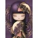 thumbnail image 1 of Cuadros Decorativos Pintura de diamantes Muñeca Kokeshi Cuadro de diamantes de imitación redondo completo 30x40cm (w525) Tmvgtek embutido en tela, 1 of 9
