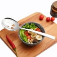 thumbnail image 5 of 4-Piece Stainless Steel Serving Spoons Set - 2 Solid & 2 Slotted, 9.2-Inch Polished Utensils, Dishwasher Safe for Kitchen/Buffet/Parties/Catering, 5 of 5