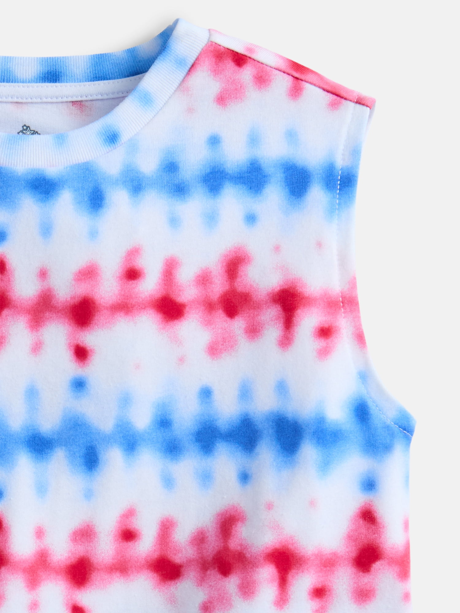 Fourth of July Patriotic Americana Boys Printed Tank Top from Way To Celebrate, Sizes 4-18