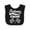 Black and White, variant on Inktastic Future Racer Car Racing Boys or Girls Baby Bib