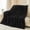 Black, variant on Super Soft Flannel Fleece Throw Blanket for Couch Ivory Lightweight 3D Bubble Design All Season Use 50x60 Inches