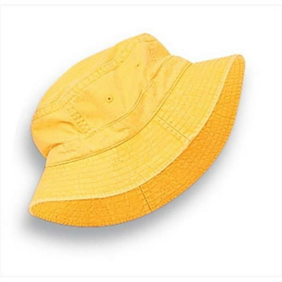 Whispering Pines Sportwear VA101 Vacationer Bucket Cap, Lemon, Large