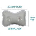 thumbnail image 5 of Wisremt 3D Mesh Spa Non-Slip Cushioned Bath Tub Spa Bathtub Head Rest Pillow With Suction Cups For Neck And Back Bathroom Supply, 5 of 6