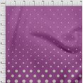 thumbnail image 4 of oneOone Cotton Silk Purple Fabric Polka Dot Sewing Fabric By The Yard Printed Diy Clothing Sewing Supplies 42 Inch Wide, 4 of 5