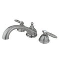 thumbnail image 2 of Kingston Brass Roman Tub Faucet, Polished Chrome, Deck Mount KS3351GL, 2 of 4