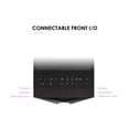 thumbnail image 3 of MSI MPG GUNGNIR 120R ATX Mid Tower Computer Case with Audio Front Ports, Black, 3 of 5