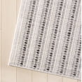 thumbnail image 3 of SAFAVIEH Martha Stewart Serenity Idella Striped Area Rug, Ivory/Charcoal, 4' x 6', 3 of 10
