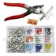 thumbnail image 1 of de es a ón de 10 colores, botones de ón huecos de punta de Metal de 9,5mm, costura, artesanía duradera para ropa, camisas, ropa Zulema Sujetadores a presión, 1 of 8