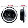thumbnail image 2 of Faro Led 7'' Redondo Jeep/moto | Alto/ Bajo | Ojos De Ángel, 2 of 8