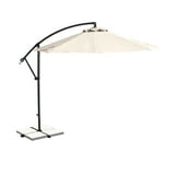 Island Umbrella Santiago 10-ft Octagonal Cantilever Umbrella with ...