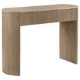thumbnail image 1 of Bouclair console en Bois Naturel avec Tiroir Nervuré, 1 of 5