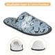 thumbnail image 3 of Fotbe Dolphins Pantuflas Peludas para Mujer con Estampado, Zapatillas de Peluche, Zapatos de Invierno para Casa, Uso Interior y Exterior-Medium, 3 of 8