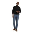 thumbnail image 5 of Chaps Men's & Big Men's Solid Cotton Crewneck Sweater, Sizes S-2XL, 5 of 7