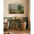 thumbnail image 3 of Drsoum Vintage 24x36in Natural Framed Landscape Canvas Wall Art Country Road Classic Wall Prints Modern Farmhouse Hallways Dining Rooms Bedroom Living Rooms Decor, 3 of 6