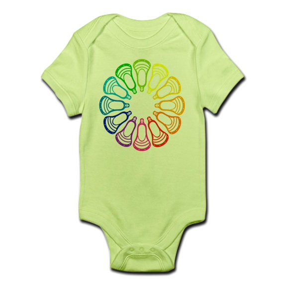 CafePress - Lacrosse Spectrum Body Suit - Baby Light Bodysuit