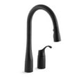 thumbnail image 2 of Kohler 647 Simplice Kitchen Sink Faucet w/ 16-1/8-in Pull-Down Swing Spout, Docknetik Magnetic Docking System and 3-Function Sprayhead, 2 of 2
