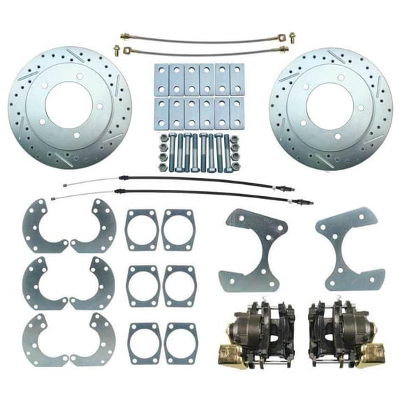 Speedway 9"""" Ford Truck Rear End High Performance Disc Brake Kit