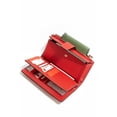 thumbnail image 5 of Comfortlix RFID Protection, Women's Card Holder Wallet, Red, 5 of 9