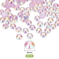 thumbnail image 2 of Uxcell 6000 Pcs Bright Light Pink Resin Flatback Rhinestone SS16 4mm Resin Rhinestones for Crafts DIY Design, 2 of 4