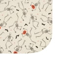 thumbnail image 2 of Way To Celebrate Halloween PEVA Tablecloth, For Table 60" x 84" - Skeleton Pumpkin Head Toss, 2 of 9