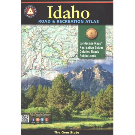 Idaho Map - Idaho benchmark road & recreation atlas: 9780929591209