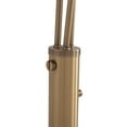 thumbnail image 4 of NOVA of California Moraga 3 Light Arc Floor Lamp - 85", Bone Porceliain, Weathered Brass & Walnut, 4-Way Rotary Switch, Marble base, 4 of 12