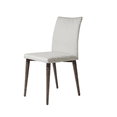 thumbnail image 1 of Moveis Silla para Comedor de Madera Tapizada con Tela Diseño Ergonómico color Blanco con Madera, 1 of 5
