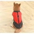 thumbnail image 4 of Harikaji Dog Jacket Coat with D-Ring, Warm Waterproof Pet Jacket Vest, Dog Cold Weather Clothing for Small Medium Large Dogs Red L, 4 of 6