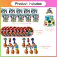 thumbnail image 2 of Teen Titans Go Birthday Cups Party Supplies Plates Fans Decorations Cake Topper Decor, 2 of 6