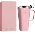 thumbnail image 1 of Termo Hidranur Acero Inoxidable 16 Oz Rosa, 1 of 3