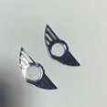 thumbnail image 4 of Lote de 2 autocollantsdecoratifs en forme d'ailes pour BMW Mini Cooper，Lote de 2 emblèmes pour aile de porte, 4 of 5