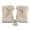 Beige, variant on Half Finger Winter Gloves With Faux Fur Trim Warm Fingerless Gloves For Women Keyboard Typing Texting Cold Weather Accessory