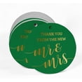 thumbnail image 2 of Inkdotpot Pack Of 100 Thank You From The New Wedding Favor Paper Tags Craft Real Gold Foil Hang Tags, 2 of 6