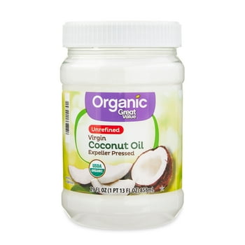 Great Value  Unrefined Virgin Coconut Oil, 29 fl oz