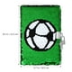 thumbnail image 3 of KAKOWELY Cuaderno reversible con lentejuelas y diseño de fútbol, con cerradura y llaves, diario de viaje, para niños y adultos., 3 of 4