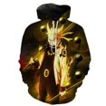 thumbnail image 1 of Naruto Anime Cartoon Hoodie Uzumaki Naruto Cosplay Akatsuki Uchiha Itachi Full-Size Sweatshirt 3D Printed Hooded Sweater CoatXXL(80-85kg) Gao Jinjia LED, 1 of 2