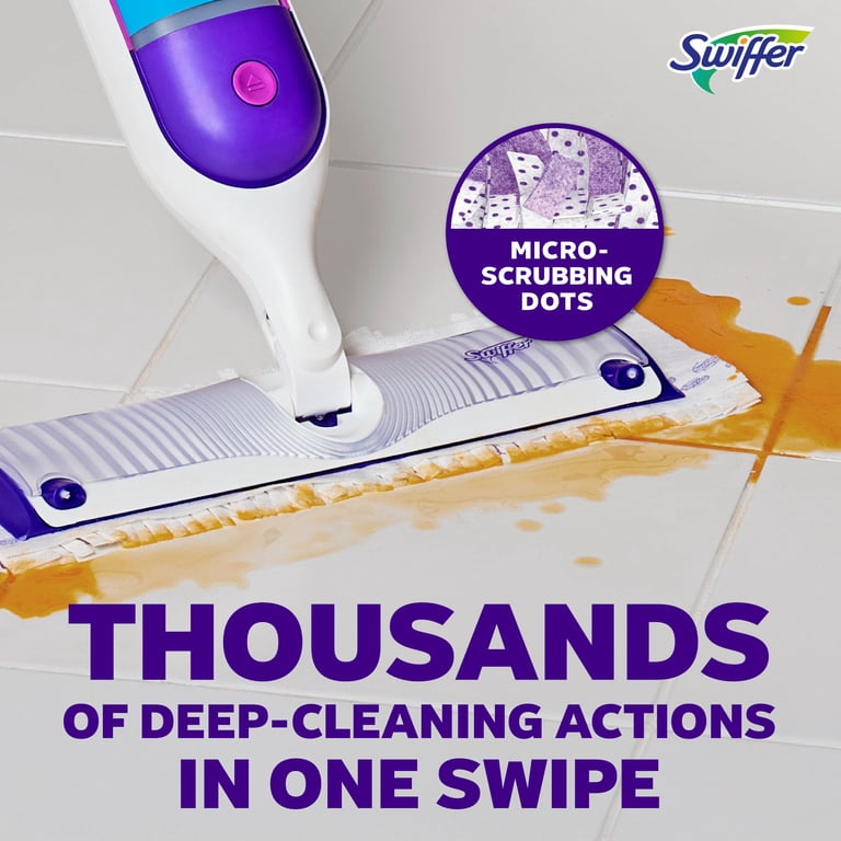 15-Count Disposable Mopping Pad Refills For Swiffer PowerMop - Multi-Surface Floor Cleaning Pads