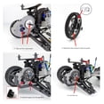 thumbnail image 3 of RC Steel Spur Gear, Stable Rolling Power Handling Capacity Robust 48P Steel Spur Gear Black Light Weight For 1/10 RC Car, 3 of 8