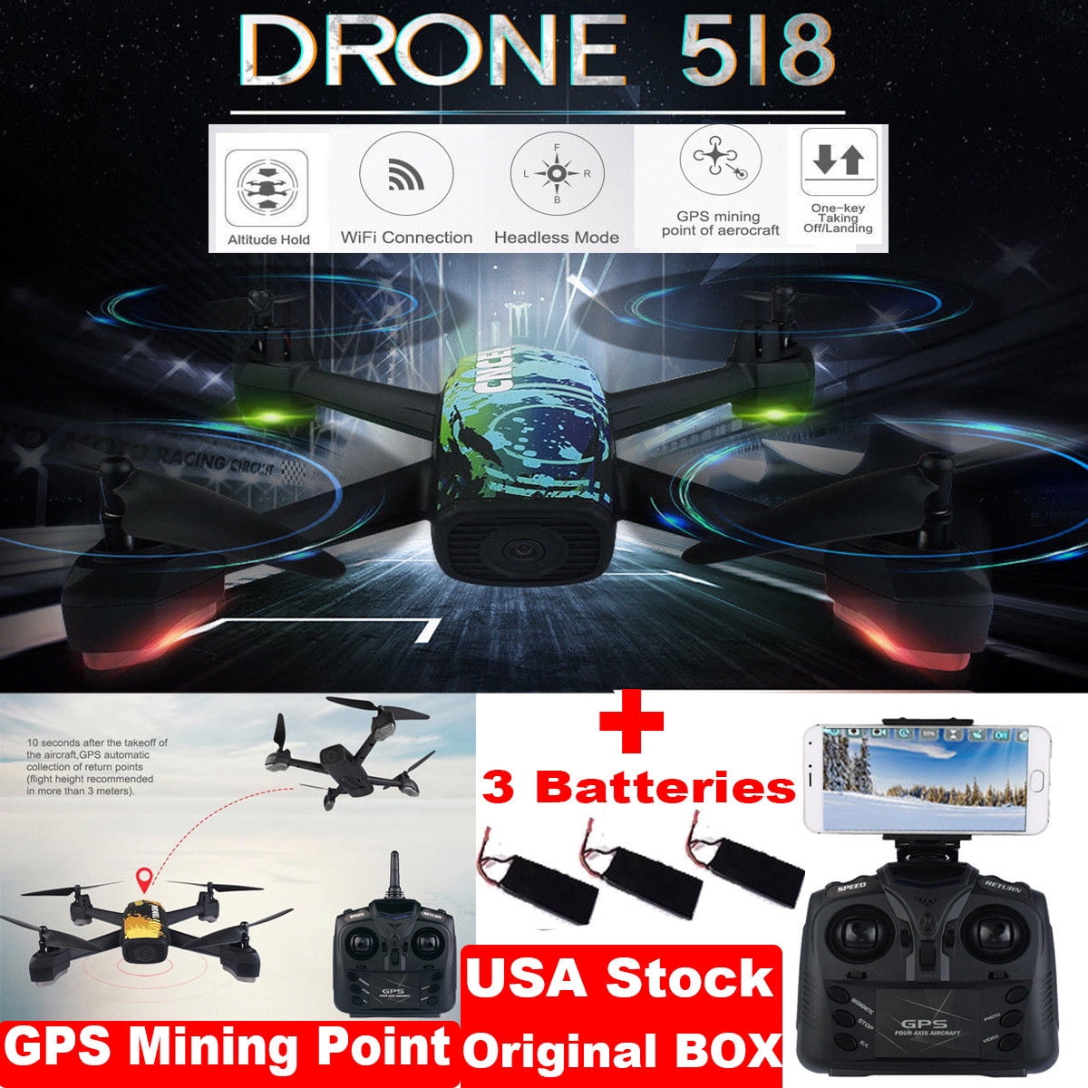 jxd 518 gps
