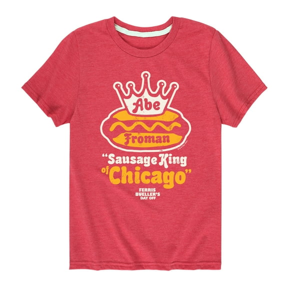 Ferris Bueller's Day Off - Abe Froman Sausage King - Toddler And Youth Short Sleeve Graphic T-Shirt
