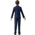 thumbnail image 4 of 4pcs Boys Formal Gentleman Outfits Long Sleeve Boys Clothing Set For Competition Wedding Banquet Dress, 4 of 6