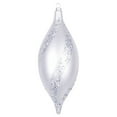 thumbnail image 2 of Vickerman 11" Matte/Glitter Spiral Drop Christmas Ornament, 2 of 2