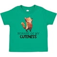 thumbnail image 3 of Inktastic Beware of My Cuteness Cute Red Panda Boys or Girls Baby T-Shirt, 3 of 5